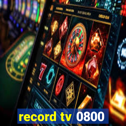 record tv 0800